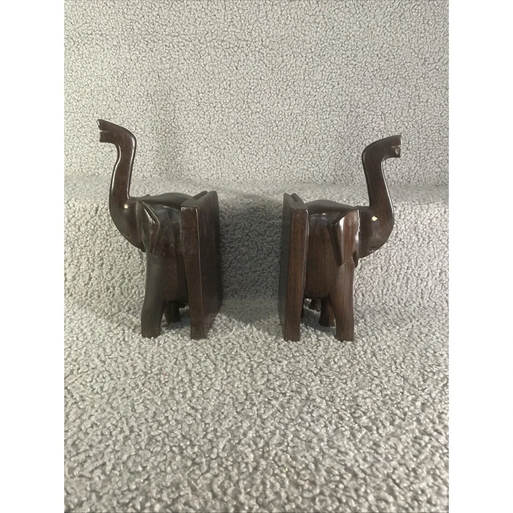 Wooden Ships vintage handcarved